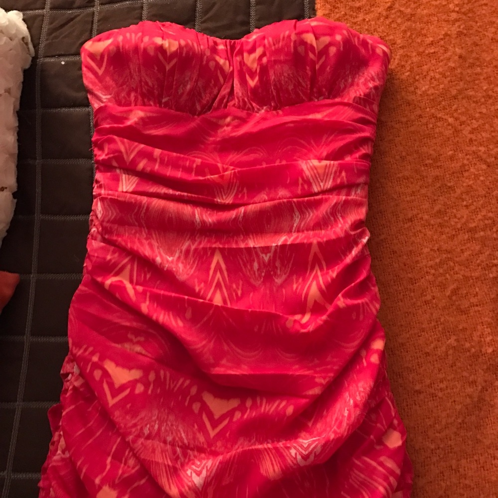 Bebe Strapless Dress
